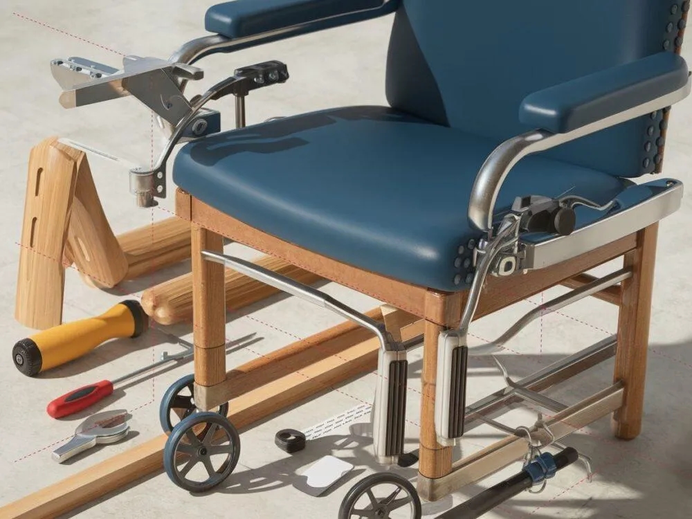 Jak zdjąć podstawę krzesła obrotowego - proste kroki, uniknij problemów