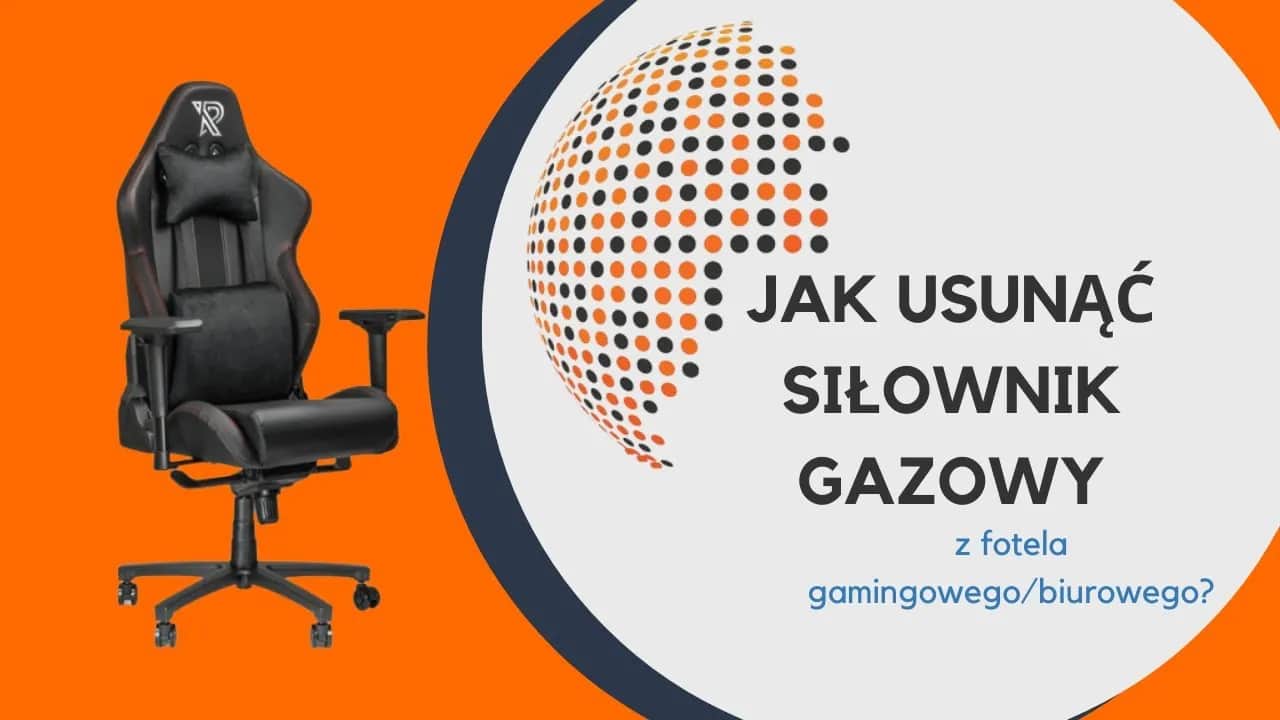 Jak wyciągnąć siłownik z krzesła obrotowego bez uszkodzeń i frustracji